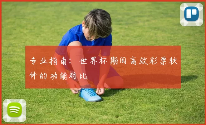 专业指南：世界杯期间高效彩票软件的功能对比